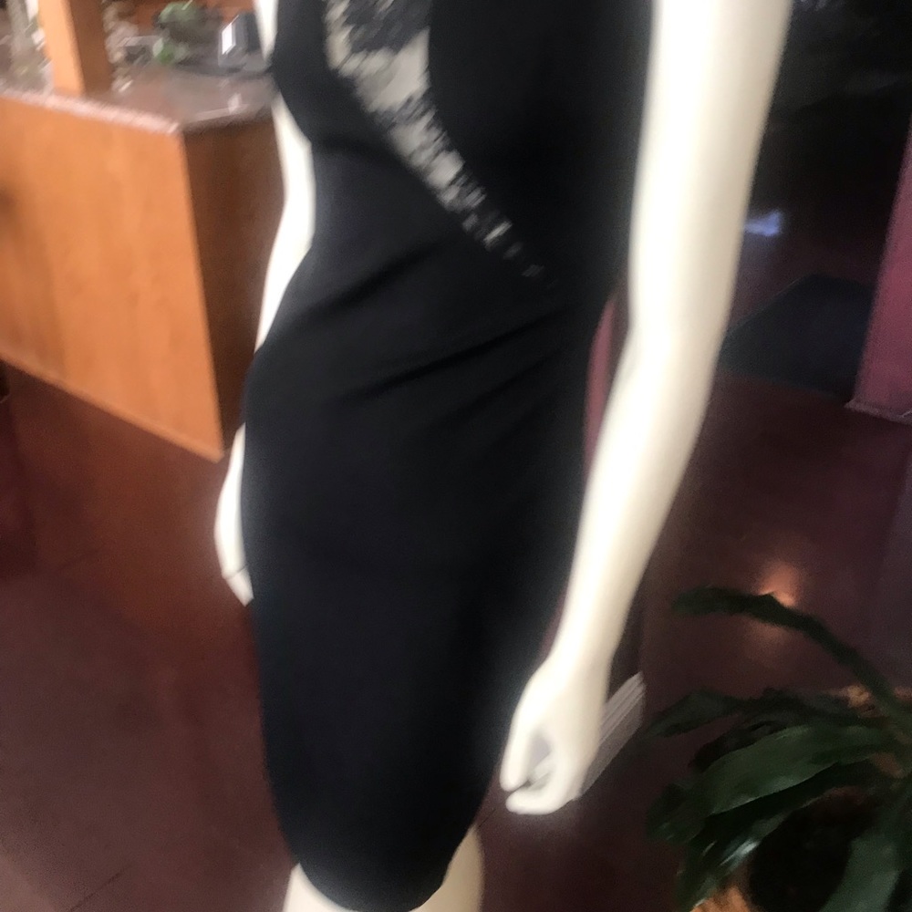 Bebe Collection Black Dress In Size 4 - image 5